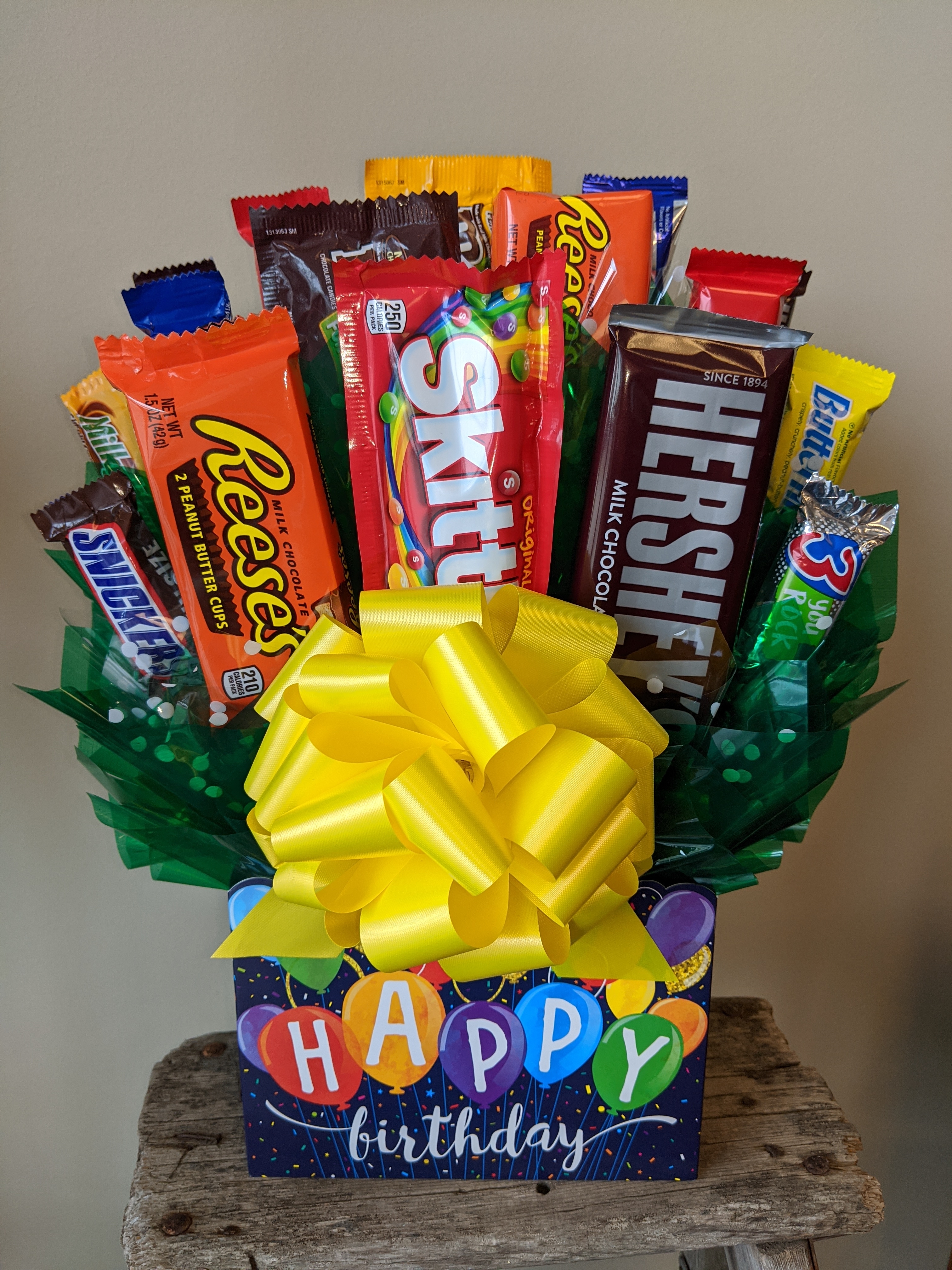 Happy Birthday Box Bouquet – I Ate My Gift Inc.