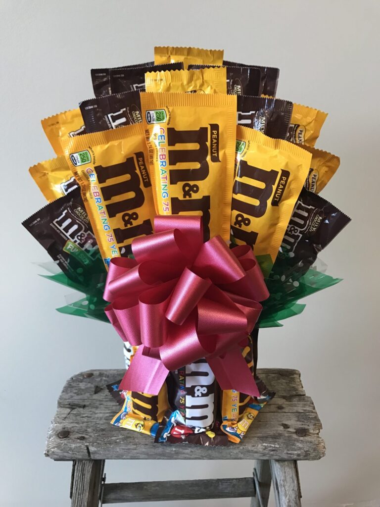 M & M Bouquet ( Large size is shown)