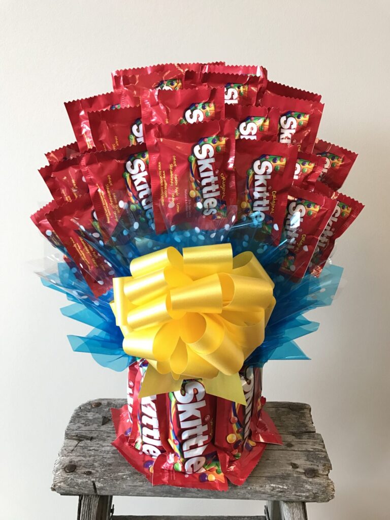 All Skittles Bouquet ( Large size is shown)